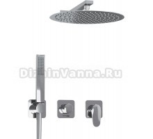 Душевой комплект Wasserkraft Weida A3151.268.090.116.271.087.103 С ВНУТРЕННЕЙ ЧАСТЬЮ, хром