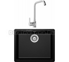 Комплект Мойка Schock Soho 60 (N-100) Cristadur магма + Смеситель MEGA Ege MG-PL10 хром