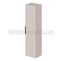 Шкаф пенал в ванную Ika Alta 30 300х250х1200 Кашемир серый навесной