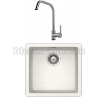 Комплект Мойка Schock Soho 700496U 50 (N-100S) Cristadur поларис + Смеситель MEGA City MG- ZRV104 хром