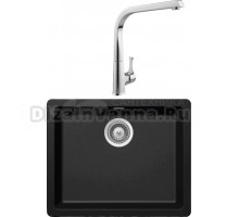 Комплект Мойка Schock Soho 700497U 60 (N-100) Cristadur магма + Смеситель MEGA Mega MG-SUN03