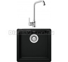 Комплект Мойка Schock Soho 700567U 50 (N-100S) Cristadur пуро + Смеситель MEGA Ege MG-PL10 хром