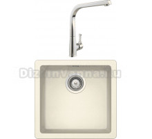 Комплект Мойка Schock Soho 700845U 50 (N-100S) Cristadur магнолия + Смеситель MEGA Mega MG-SUN03