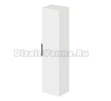 Шкаф пенал в ванную Ika Alta 30 300х250х1200 Белый Скандинавский навесной