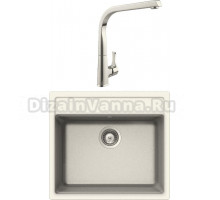 Комплект Мойка Schock Vero 60 (N-100) Cristadur магнолия + Смеситель MEGA Mega MG-SUN03