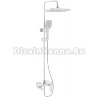 Душевая стойка Rose R1836C белый