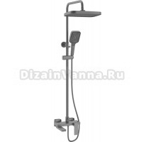 Душевая стойка Rose R1836T пепельный