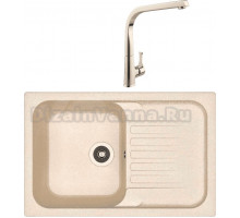 Комплект Мойка Dr. Gans Adel 780 латте + Смеситель MEGA Mega MG-SUN03