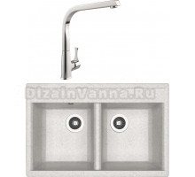 Комплект Мойка Dr. Gans Astra 780 серая + Смеситель MEGA Mega MG-SUN03