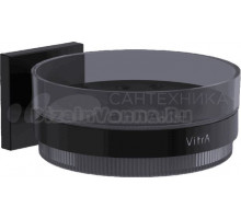 Мыльница VitrA Root A4481236 матовый черный