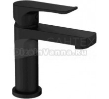 Смеситель для раковины Wonzon & Woghand WW-A40222-MB черный матовый