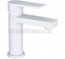 Смеситель для раковины Wonzon & Woghand WW-A40222-MW белый матовый