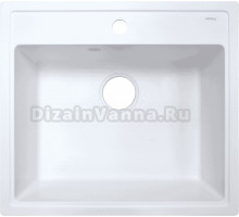 Мойка кухонная AZARIO Litos 00078322 белый лед