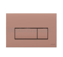 Кнопка смыва VitrA Root Square 740-2340 матовая медь