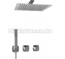 Душевой комплект Wasserkraft Naab A8651.312.090.118.326.087.103 С ВНУТРЕННЕЙ ЧАСТЬЮ, хром