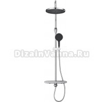 Душевая стойка Rose R3996 с термостатом, хром