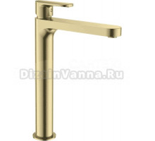 Смеситель для раковины Wonzon & Woghand WW-H1034-BG брашированное золото