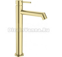 Смеситель для раковины Wonzon & Woghand WW-H1064-BG брашированное золото
