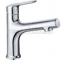 Смеситель для раковины Wonzon & Woghand WW-AE4151-CR с выдвижным изливом, хром