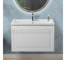 Тумба с раковиной Cezares Giubileo 80 1 внутренний ящик, брашированный ясень