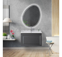 Мебель для ванной комнаты Cezares Giubileo 80 1 внутренний ящик, титан