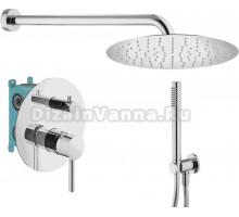 Душевой комплект Plumberia Selection Ixo KITXO18CR С ВНУТРЕННЕЙ ЧАСТЬЮ, хром