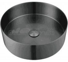 Накладная раковина Gappo GX101-9 40х40, оружейная сталь