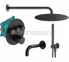 Душевой комплект Plumberia Selection PSBOX KITPSB03NO60 С ВНУТРЕННЕЙ ЧАСТЬЮ, хром