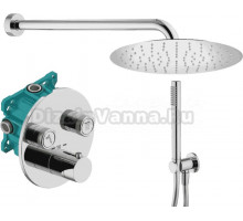 Душевой комплект Plumberia Selection PSBOX KITPSB02CR С ВНУТРЕННЕЙ ЧАСТЬЮ, хром