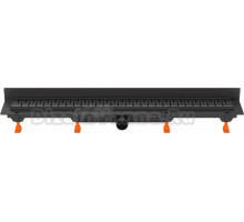 Душевой трап (лоток) MCH Chudej Medium CH850MC2 85 см, матовый черный