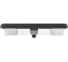 Душевой трап (лоток) MCH Chudej Harmony CHPA650HC 65 см, матовый черный