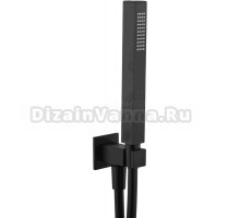 Душевой гарнитур Plumberia Selection Shower HST3108NO матовый черный
