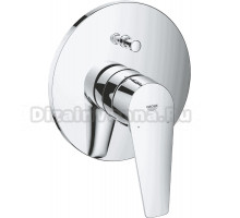 Встраиваемый смеситель для душа и ванны Grohe BauEdge 29079001 С ВНУТРЕННЕЙ ЧАСТЬЮ, хром