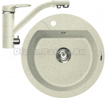 Комплект Мойка Lava R3 vanilla + Смеситель SG05 VNL vanilla