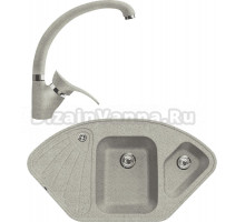 Комплект Мойка Lava A3.SCA scandic + Смеситель SG01 SCA scandic