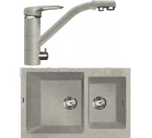 Комплект Мойка Lava D3.SCA scandic + Смеситель SG05 SCA scandic