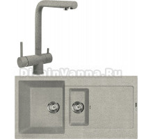 Комплект Мойка Lava D5.SCA scandic + Смеситель SG14 SCA scandic