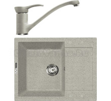 Комплект Мойка Lava L7.SCA scandic + Смеситель SG04 SCA scandic