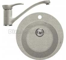 Комплект Мойка Lava R1 scandic + Смеситель SG04 SCA scandic