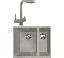 Комплект Мойка Lava U2 scandic + Смеситель SG14 SCA scandic