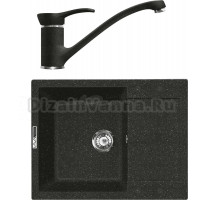 Комплект Мойка Lava L7.BAS basalt + Смеситель SG04 BAS basalt