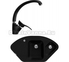 Комплект Мойка Lava A3.LAV + Смеситель SG01 LAV