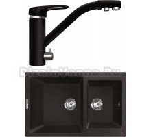 Комплект Мойка Lava D3.LAV + Смеситель SG05 LAV