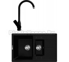 Комплект Мойка Lava D4.LAV + Смеситель SG07 LAV
