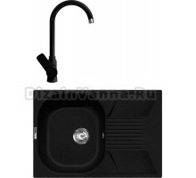 Комплект Мойка Lava L2.LAV + Смеситель SG07 LAV
