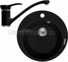Комплект Мойка Lava R1 + Смеситель SG04 LAV