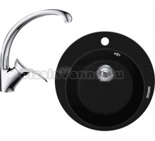Комплект Мойка Lava R1 + Смеситель SG01 CR chrome