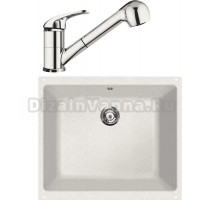 Комплект Мойка Lava U1 latte + Смеситель SG03 CR chrome