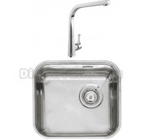 Комплект Мойка Reginox Colorado L18 4035 LUX OKG сталь + Смеситель MEGA Ege MG-PL10 хром