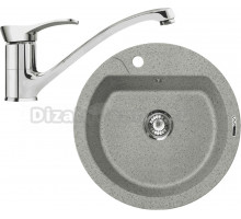 Комплект Мойка Lava R3 scandic + Смеситель SG04 CR chrome